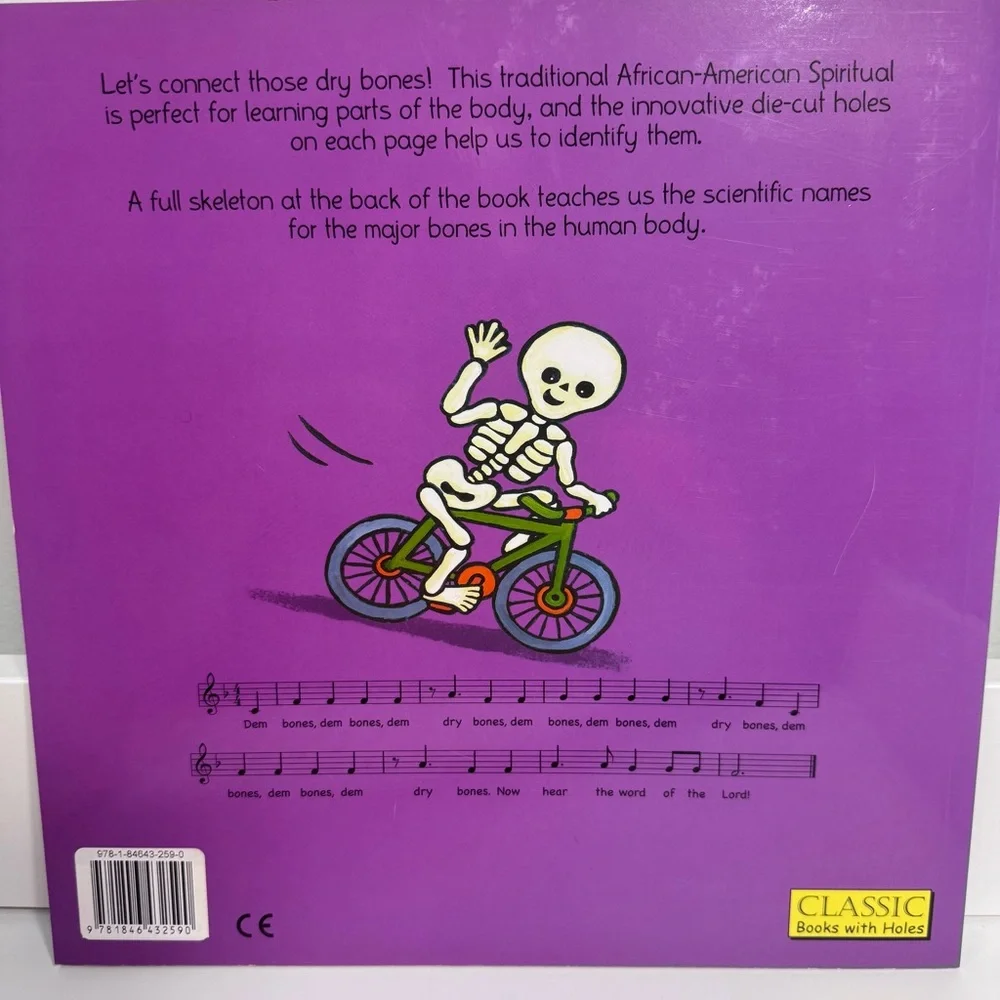 Four New Kids baby books CD Sing Along Interactive Wheels‎ Bus Ants Bones Meadow